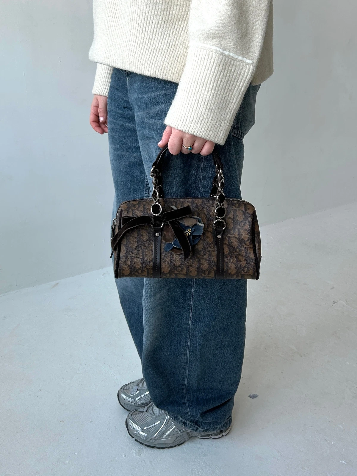 Sac à main vintage Christian Dior romantique (2005)