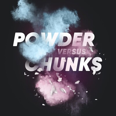 Chalk Powder oder Chunky Chalk - Magnesiumcarbonat zum Klettern der Kraftsport