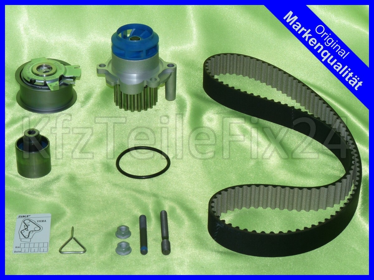 CONTITECH ZAHNRIEMEN-SATZ +SKF WASSERPUMPE FÜR VW JETTA 3 1K