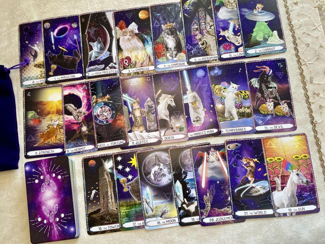 タロットカード］Astro Kitties Tarot 正規品・激レアおまけ有