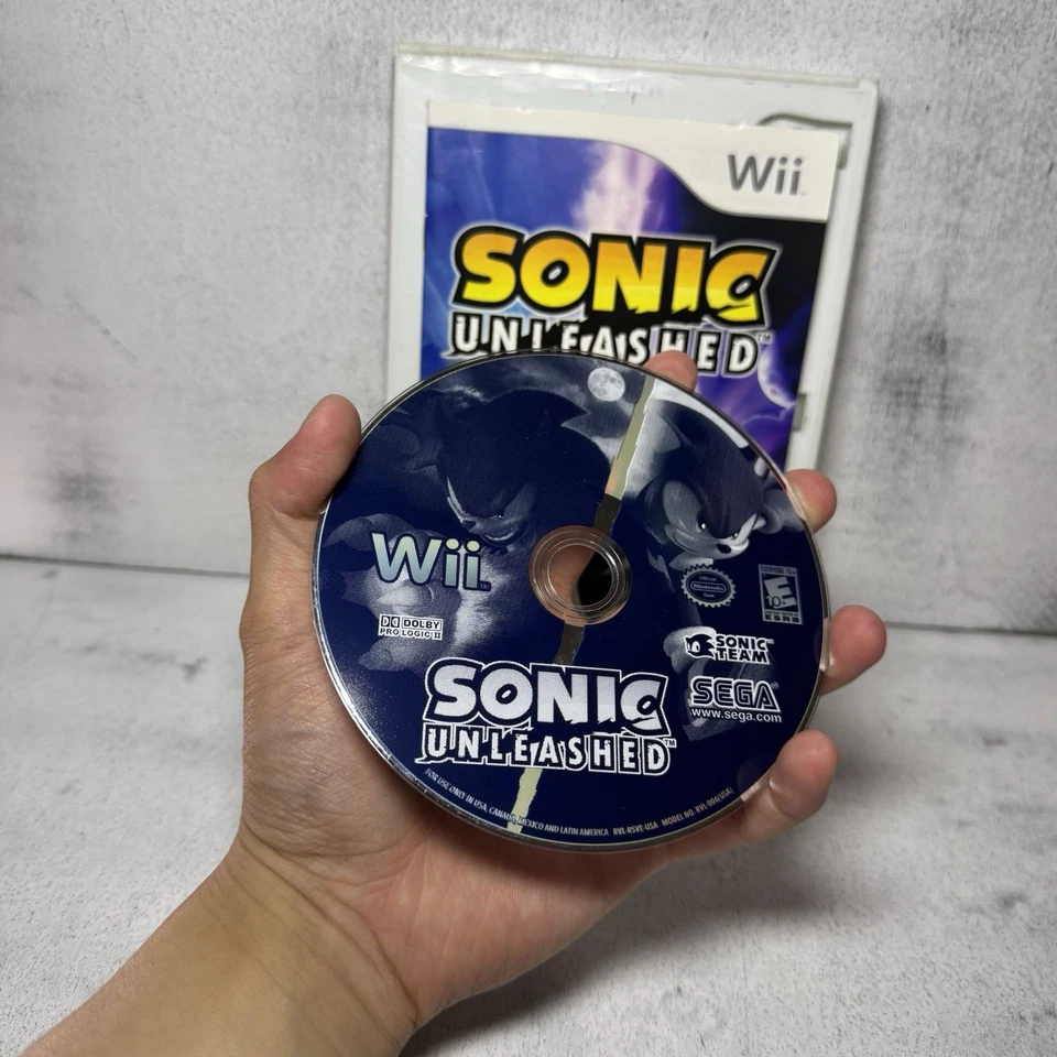 Sonic Unleashed (Nintendo Wii, 2008) Complete CIB - Image 2 of 4