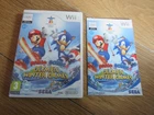 Mario & Sonic at the Olympic Winter Games Vancouver  Wii  uk tracked post  cib