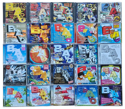 25x BRAVO Hits (50CDs) 6 8 9 10 15 21 25 26 27 28 30 31 32 33 34 37 38 39 40 ...