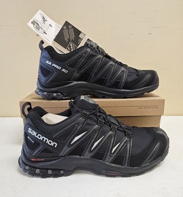 Salomon Men XA PRO 3D Gore-Tex Trail Running Shoe 393322 Black/Magnet Size 10.5