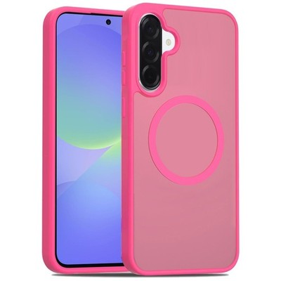 For Samsung Galaxy A37 5G Phone Case Magnetic TPU Frame Acrylic Back Cover