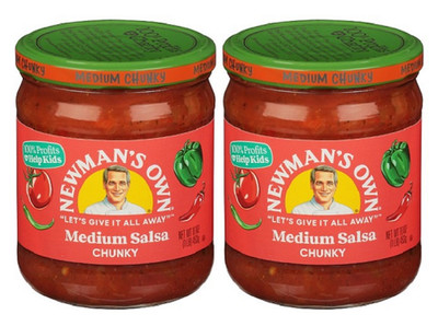 Newman's Own Salsa Chunky Medium 2 Pack