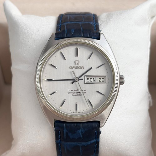 Omega Constellation Day-Date Chronometer 198.0111 Quartz 34mm ...