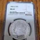 New Listing1885-O Morgan Silver Dollar NGC MS63- Ready to ship
