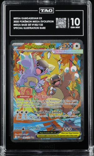 Mega Kangaskhan ex graded TAG 10 for sale on eBay