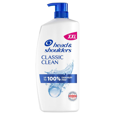 Head & Shoulders Classic Clean Anti-Schuppen Shampoo 1000Ml Mit Pumpspender. Geg