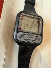 Vintage 82 Nelsonic Pac Man Game Watch With Box Untested Video Game