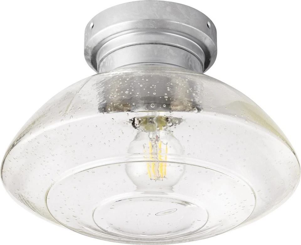 Quorum Windmill 11" Indoor/Outdoor Ceiling Fan Light Kit in Galvanized - Image 2 of 2