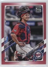 2021 Topps Update Mother's Day Hot Pink 5/50 Ben Rortvedt #US180 13c1