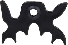 Billiard/Pool Cue Accessory: Slip-On/Portable Moosehead Bridge Head, Plastic , B