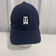 Nike Tiger Woods Heritage86 Dri-FIT Golf Hat Navy Blue TW Logo Mens Performance