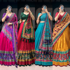 Designer Flower Work  Embroidery Work Lehenga Party Wear Lehenga Choli