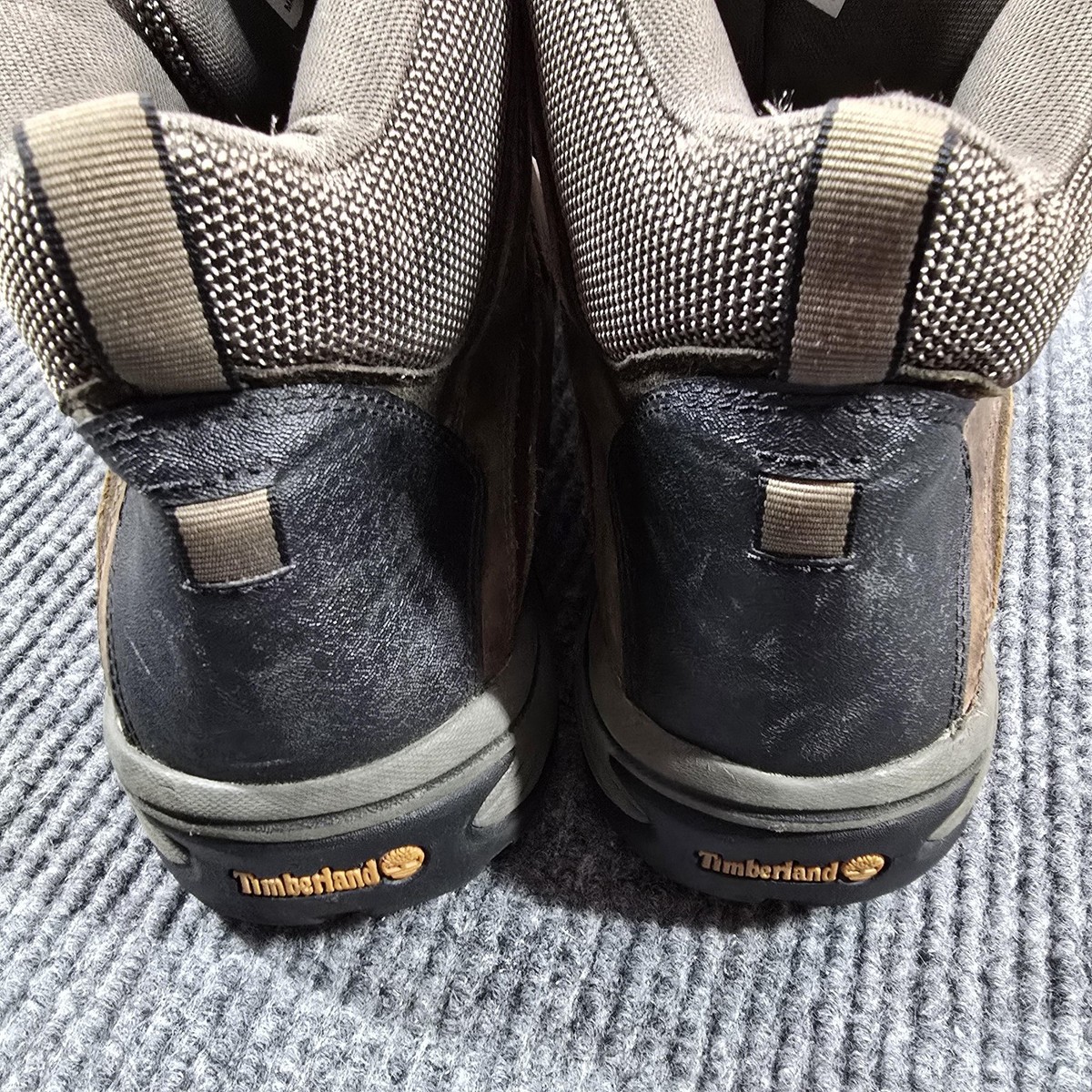 Timberland Hiking Boots Mens Size 15 Brown Leather‎ Waterproof A5546 Trail Men main image 3