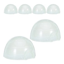 6 Mini-Iglu-Spielzeuge: Lebensechte Iglu-Modelle aus Kunstharz, simulierte