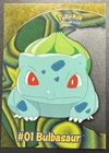 2000 Topps Pokemon Blue Logo Series 2 #PC2 Bulbasaur Clear Card First Print