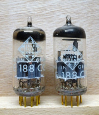 Pair: TELEFUNKEN E188CC | SEHR GUT ✅ NOS NIB Tubes Röhren Tube diamond Raute