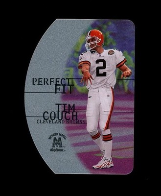 2000 Skybox MOLTEN METAL CUT PERFECT FIT SP TIM COUCH! Cleveland Browns