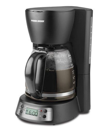 Black & Decker 12-cup programmable coffee maker bcm1410b - Picture 1 of 8