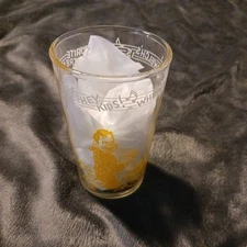 1953 Howdy Doody Welch’s Jelly Glass - WELCH’S IS OUR FAVORITE TREAT Yellow -LR2