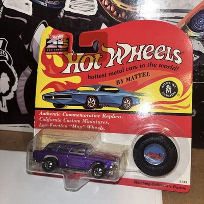HW 25th Anniversary Collector's Edition Classic Nomad Purple NEW NICE CARD