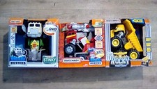 matchbox big rig buddies smokey firetruck rocky dumptruck stinky garbage truck