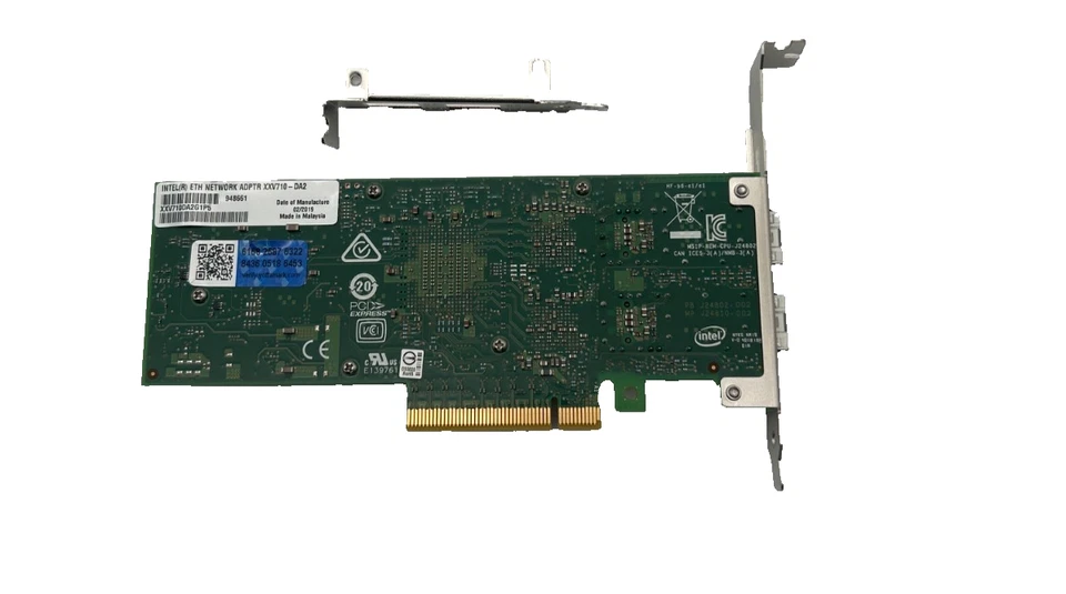 Intel XXV710-DA2 | Dual Port Network Card 25 GbE | Low + High Profile | SFP28 - Bild 2 von 3