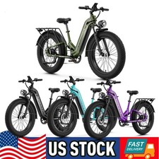 1800W 26" Fat Tire Electric Bikes for Adults 36MPH 85Miles Mountain Fast E-bike