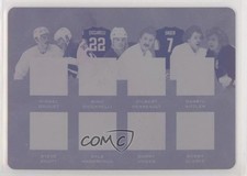 2017 Leaf ITG Used Printing Plate Magenta 1/1 Michel Goulet Steve Shutt HOF 0c3