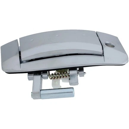 Manija de puerta exterior delantera izquierda plateada Dorman 96861 Foto 3 de 4