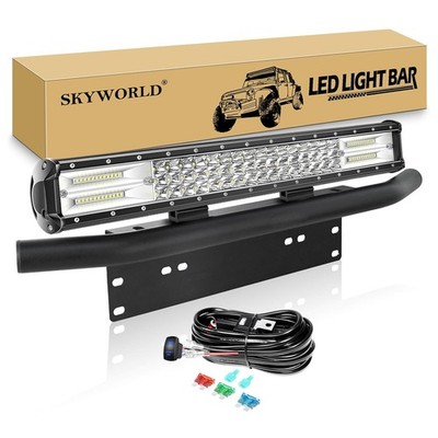 LED Lichtleiste 51 cm 288 W Universal Front Bumper 12V Anschl