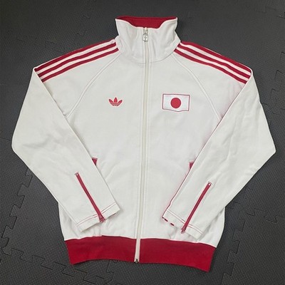 Adidas Japan Tracktop 2007 Vintage S   Rare Originals Trefoil Torch Logo Retro