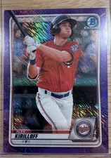 2020 Bowman Chrome - Prospects Alex Kirilloff #BCP-151 Purple Shimmer Refractor