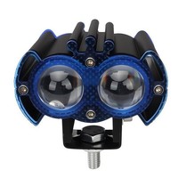 Eurowagens Motorrad LED Licht Mehrfunktion FüR Bessere Sicht Nachtfahrten
