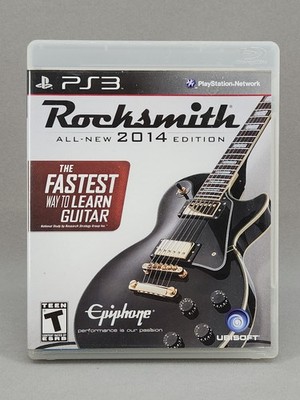 Playstation 3 Boxed Video Game - Rocksmith 2014 Edition - Complete