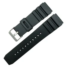 Rubber Sport Dive Strap 18/20/22 mm – Replacement Band for Casio Wristwatch ✅