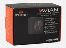 Spektrum RC Avian 3530 Brushless Outrunner Motor (1250Kv) [SPMXAM4595]
