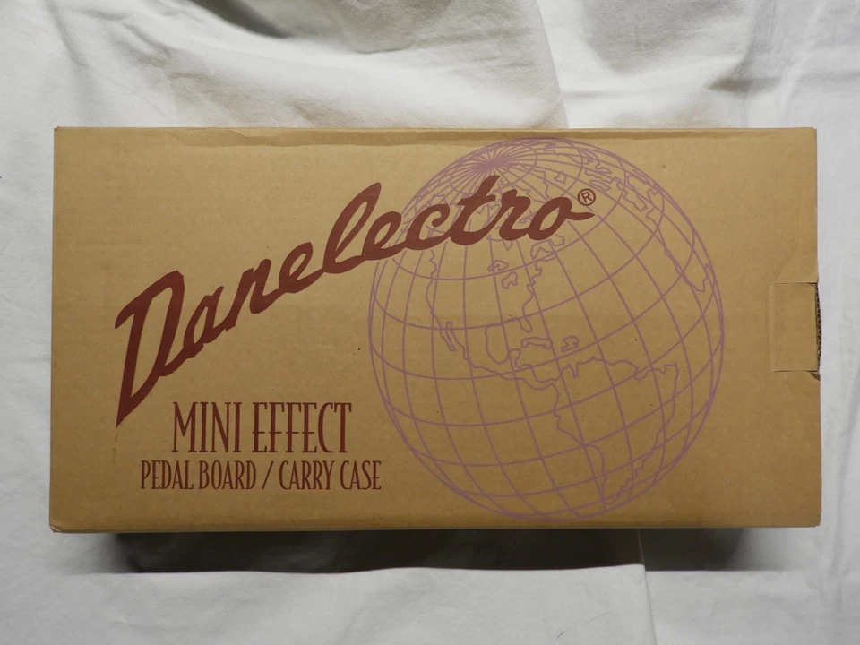DANELECTRO мини эффект - педаль доска / чехол для переноски - EC2000 - новый в коробке новый из старых запасов - Изображение 2 из 4