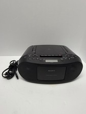 Sony Cfd-s50 CD, AM/FM Radio, Cassette Player With Power Cord, READ
