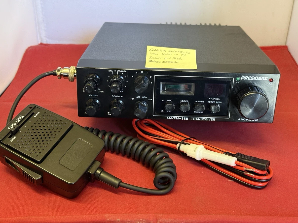 Radio CB President Jackson Révisée - 226 Canaux, ANL