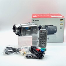 Canon VIXIA HF100 High Definition Camcorder Tested Works With Box and Accessory