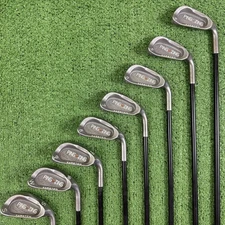 Ping Zing Karsten Brown Dot Iron Set 4-PW SW Ladies Womens G Loomis Graphite