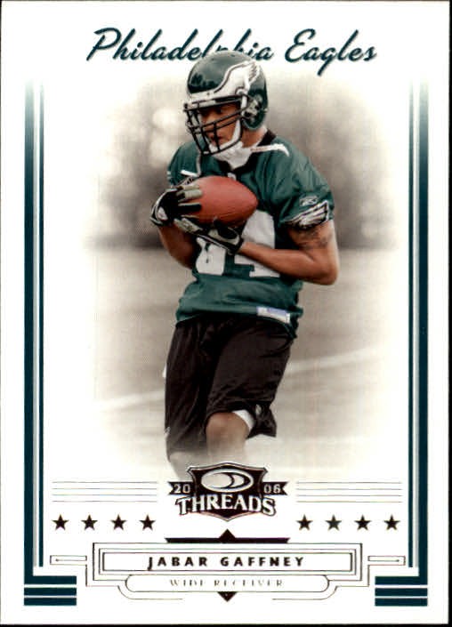 2006 Donruss Threads #124 Jabar Gaffney - FB