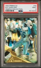 1994 PINNACLE TROPHY COLLECTION #58 PAT SWILLING PSA 9 MINT DETROIT LIONS SAINTS