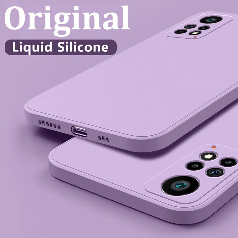 Funda Silicona Líquida Antigolpes para Xiaomi Redmi Note 11 10 Mi 13T Poco M4 Foto 3 de 4