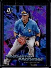 Brendan McKay 2018  Bowman Platinum - Prismatic Prodigies (029/250) PURPLE