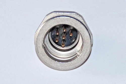 Miniatur-Rundsteckverbinder, 6-polig, Push-Pull, Einbaustecker BINDER Serie 440 - Picture 3 of 4
